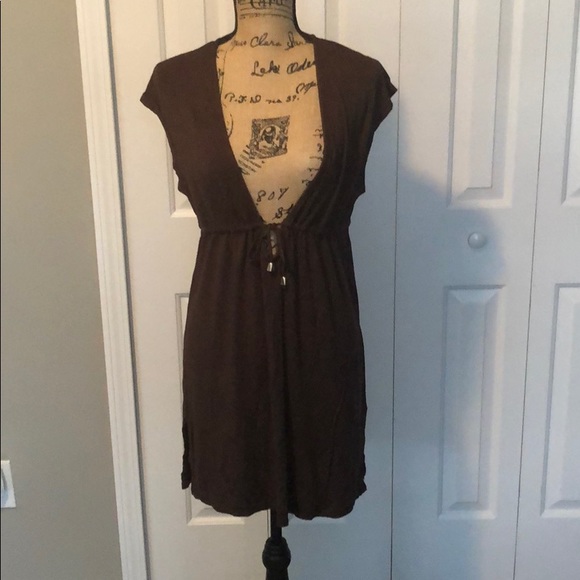 Merona Other - Brown Merona Bathing Suit Coverup